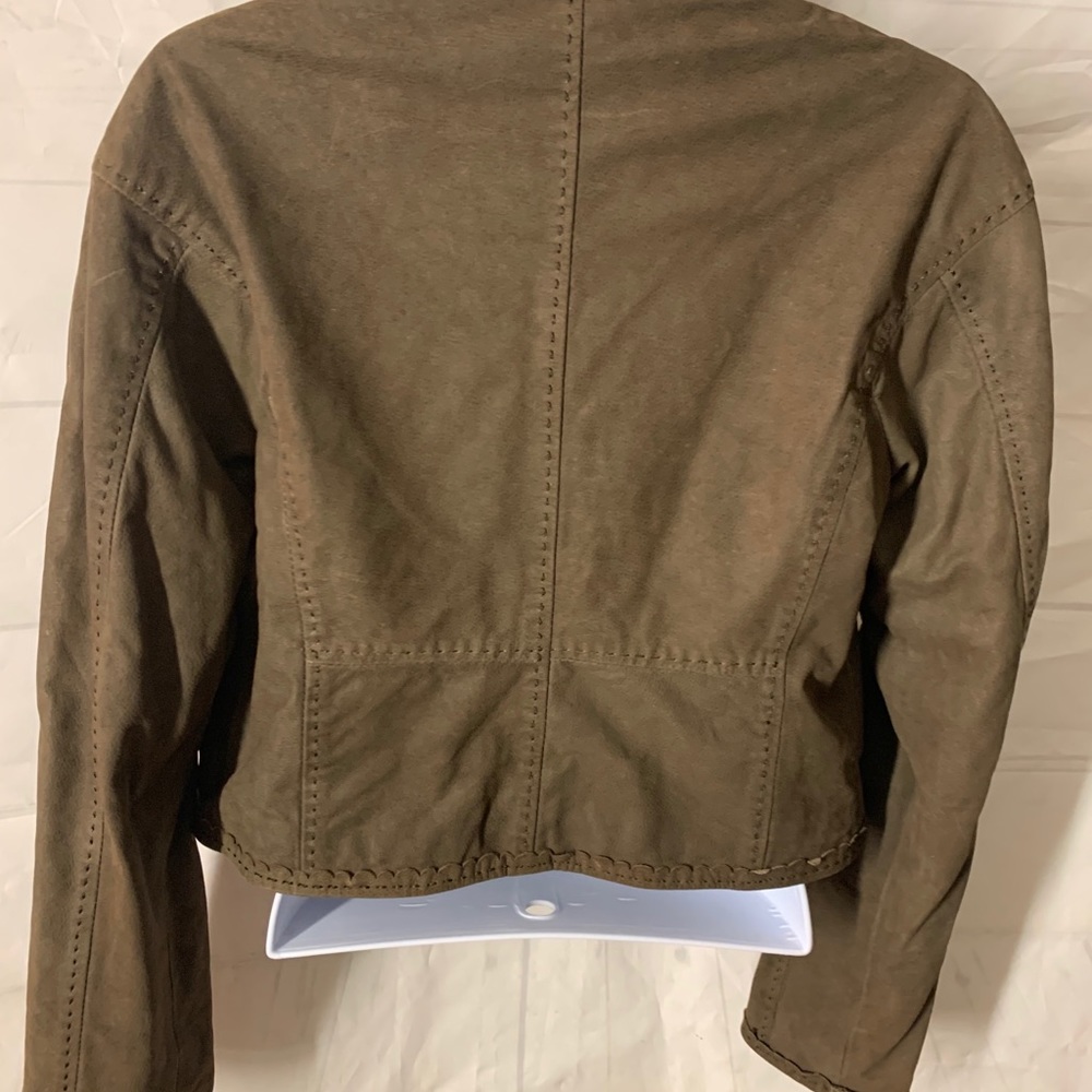 Max Studio 100% Leather Jacket - Picture 2 of 6